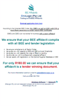 Mobile Screenshot of bee-certificate.co.za